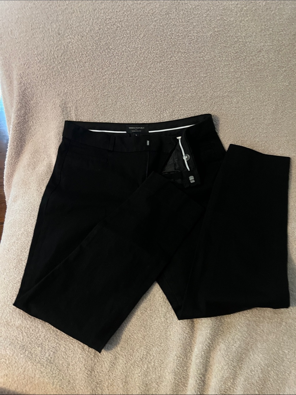 Banana Republic Sloan Black Cropped Ankle Pants